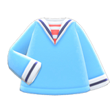 Sailor-Style Shirt Animal Crossing New Horizons | ACNH Items - Nookmall