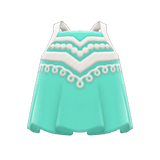 Embroidered Tank Animal Crossing New Horizons | ACNH Items - Nookmall