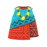 Tropical Cut-And-Sew Tank Animal Crossing New Horizons | ACNH Items - Nookmall