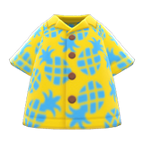 Pineapple Aloha Shirt Animal Crossing New Horizons | ACNH Items - Nookmall