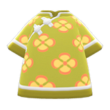 Silk Floral-Print Shirt Animal Crossing New Horizons | ACNH Items - Nookmall
