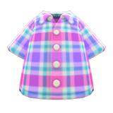 Madras Plaid Shirt Animal Crossing New Horizons | ACNH Items - Nookmall