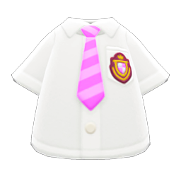 Short-Sleeved Uniform Top
