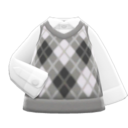 Argyle Vest Animal Crossing New Horizons | ACNH Items - Nookmall