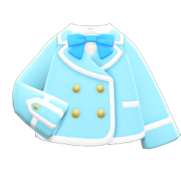 School Uniform With Ribbon Animal Crossing New Horizons | ACNH Items - Nookmall