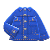 Denim Jacket Animal Crossing New Horizons | ACNH Items - Nookmall