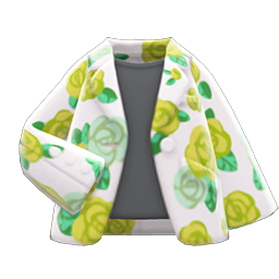 Rose-Print Jacket