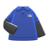 Layered Polo Shirt Animal Crossing New Horizons | ACNH Items - Nookmall