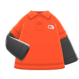 Layered Polo Shirt Animal Crossing New Horizons | ACNH Items - Nookmall