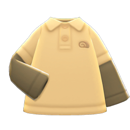 Layered Polo Shirt Animal Crossing New Horizons | ACNH Items - Nookmall