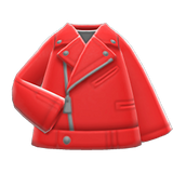 Biker Jacket Animal Crossing New Horizons | ACNH Items - Nookmall