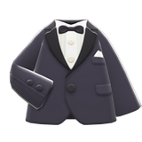 Tuxedo Jacket Animal Crossing New Horizons | ACNH Items - Nookmall
