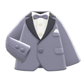 Tuxedo Jacket Animal Crossing New Horizons | ACNH Items - Nookmall