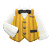 Shirt With Striped Vest Animal Crossing New Horizons | ACNH Items - Nookmall