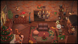 Cálido salón navideño