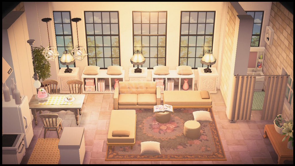 White Cozy Livingroom