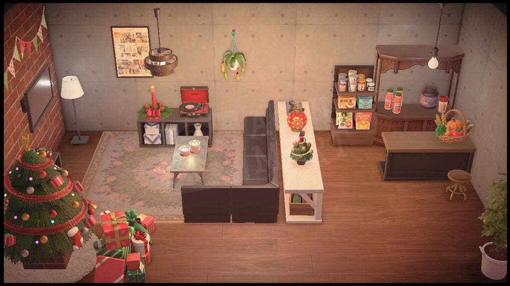 Christmas Basement Livingroom