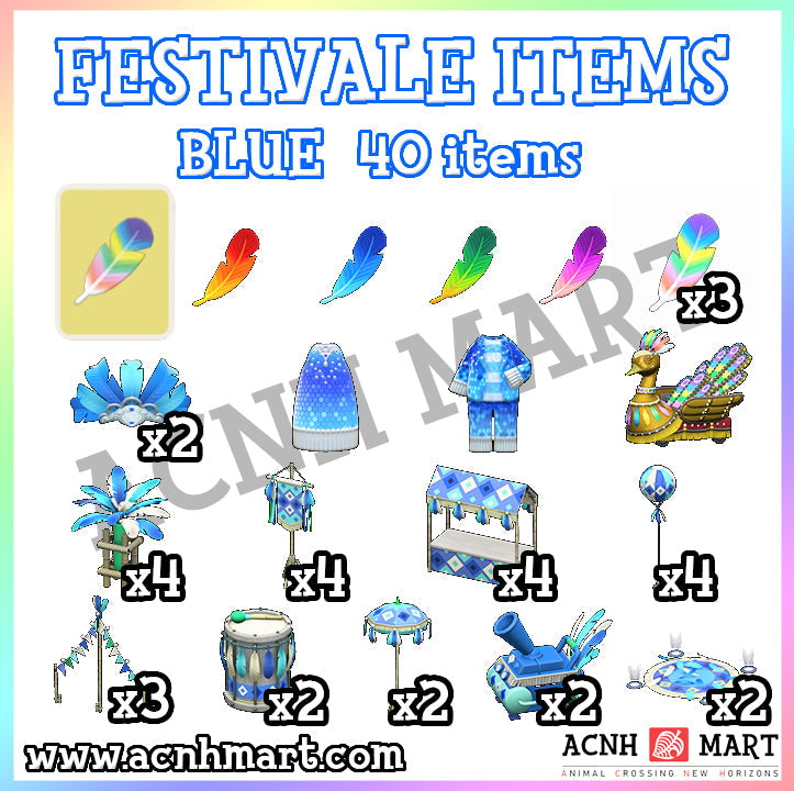 Colección Festivale - Azul