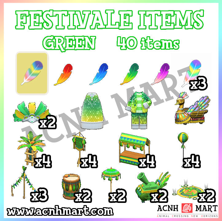 Festivale Collection - Green