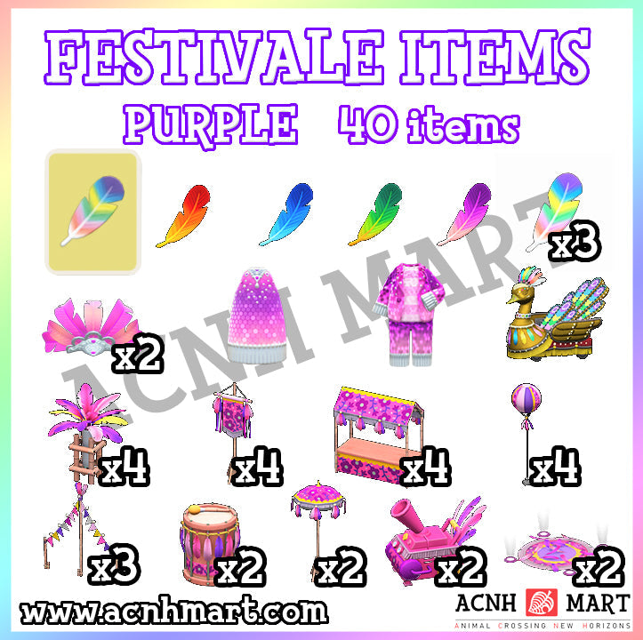 Colección Festivale - Púrpura